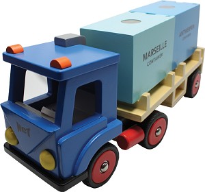 Truck with 2 containers